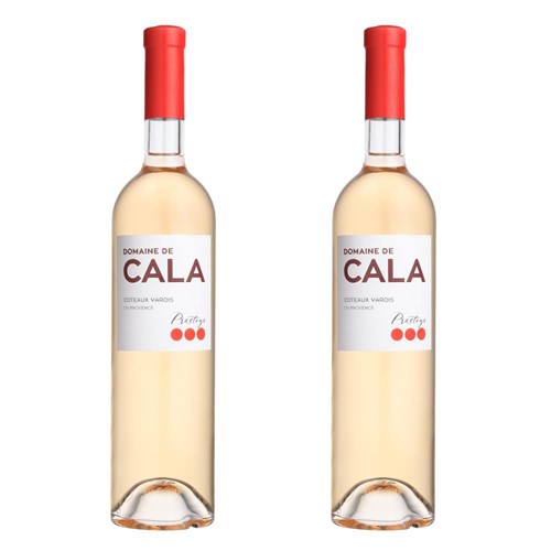 Domaine de Cala Prestige Rose Wine 70cl Twin Set